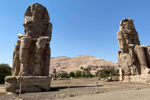 Hurghada: Luxor East & West Bank Tour with Opt. Tutankhamun Private Guided Tour with Lunch