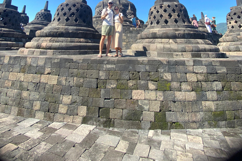 Yogyakarta Airport: Borobudur Climb & Prambanan Guided Tour