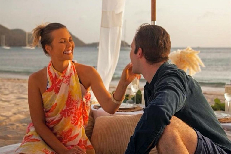 Santa Lucía: Picnic en la cabaña de la playa al atardecer
