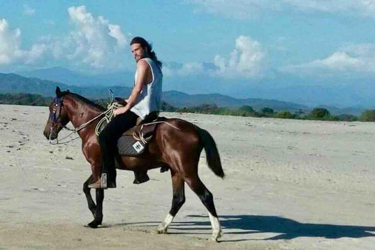 From Huatulco: Beach Horseback Riding Experience Regular Beach Horseback Riding Tour (2 hours)