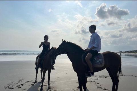 Seminyak: Bali Horse riding Adventure Seminyak Beach 1 Hour ride (meet at meeting point)