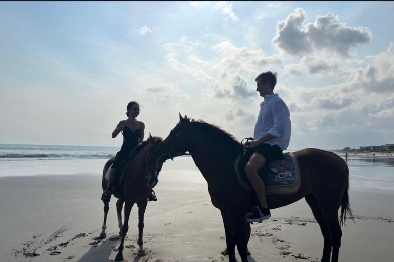 Seminyak: Bali Horse riding Adventure Seminyak Beach 1 Hour ride (meet at meeting point)