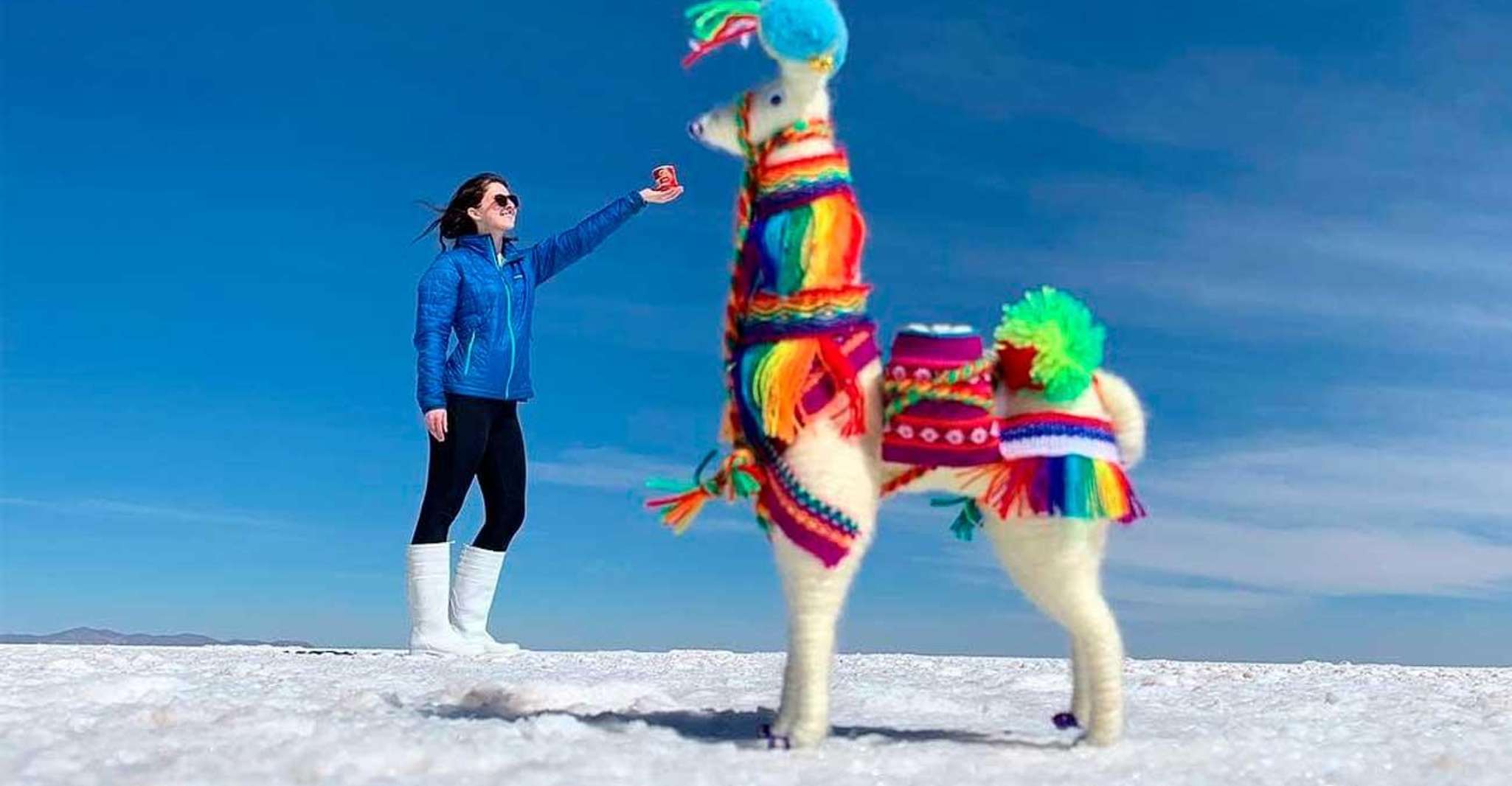 来自Uyuni, Uyuni 盐平板巡航+摄影集+日落 - Hizvo