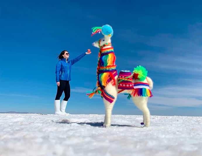 Da Uyuni: Tour delle Saline di Uyuni + servizio fotografico + tramonto