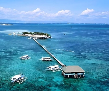 Mactan Island Hopping Gilutungan, Caohagan, Nalusuan + Lunch