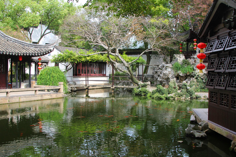 From Shanghai: Tongli Water Town & Master of Nets Garden Tickerts + Transfer(NO Guide)