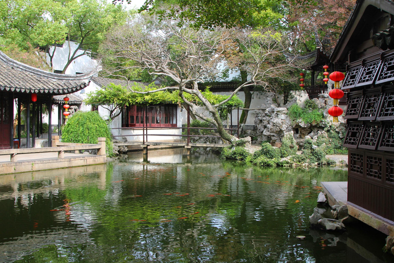 From Shanghai: Tongli Water Town & Master of Nets Garden Tickerts + Transfer(NO Guide)