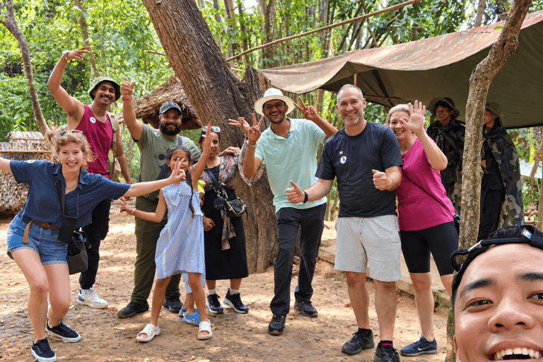 HCMC: Cu Chi Tunnels Morning or Afternoon Guided Tour Group tour - Small Size