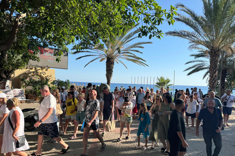 Alanya: Night Safari and Disco Boat Tour with Dinner