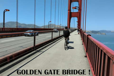 San Francisco: Mit dem Fahrrad zur Brücke und zurück mit der FähreTandemfahrrad