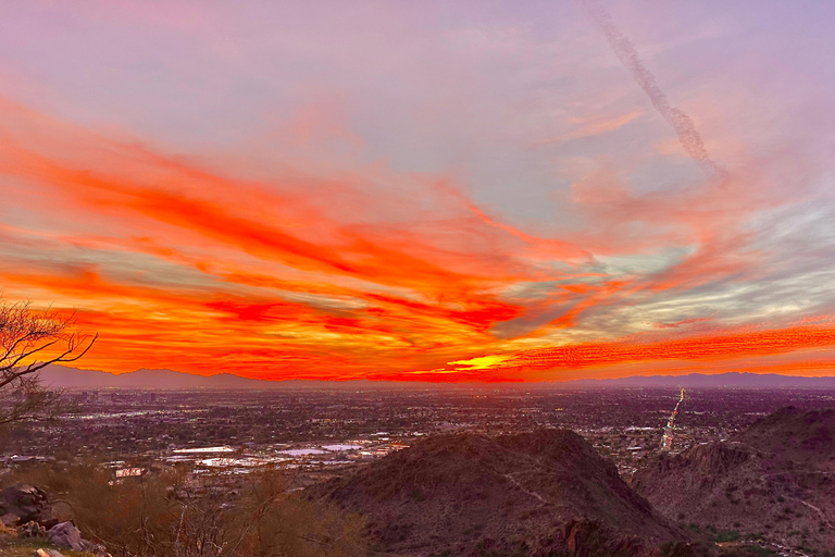 Atemberaubende geführte Wanderung bei Sonnenuntergang in Phoenix, Arizona