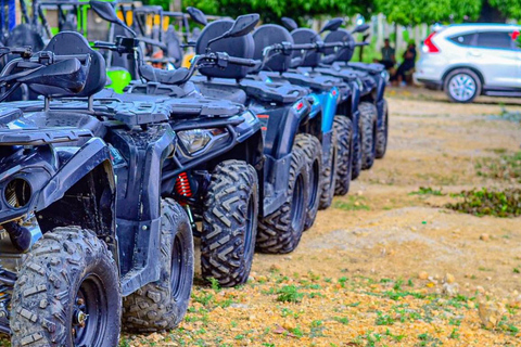 Aventure en quad à la plage, au cénote et à la campagne de Macao