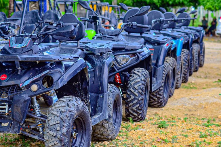 Aventure en quad à la plage, au cénote et à la campagne de Macao