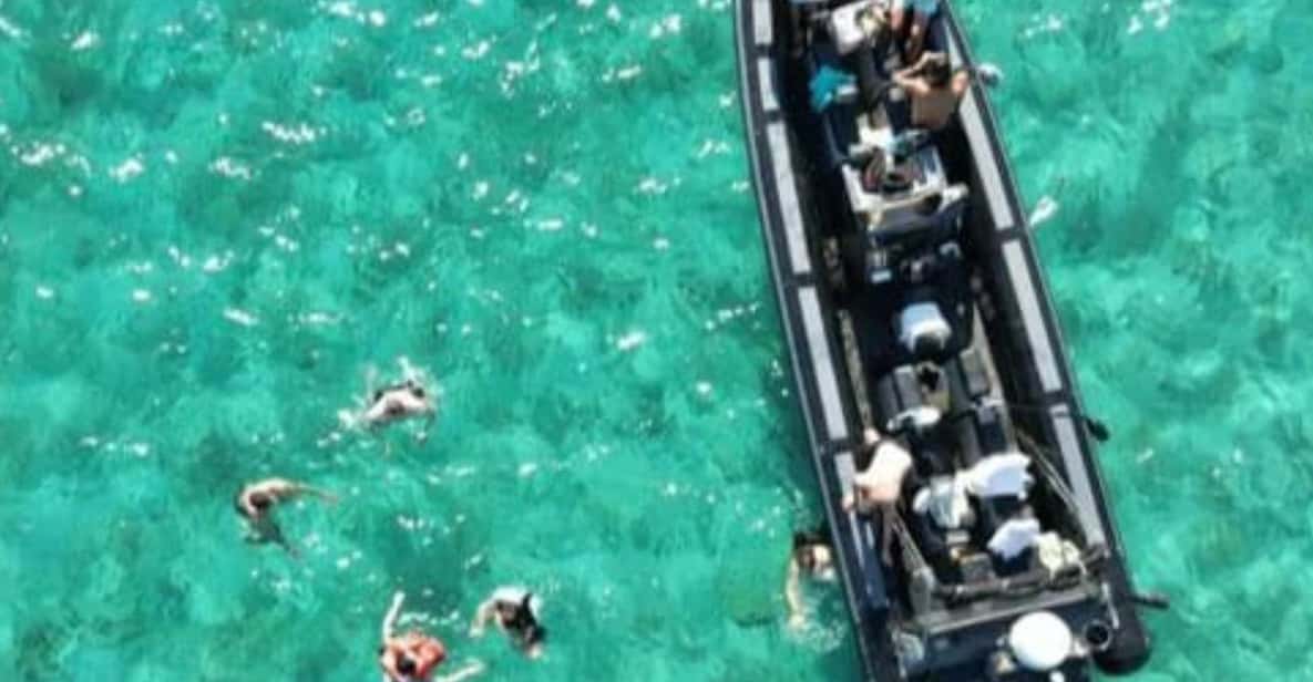 Blue Lagoon & 3 islands, Speedboat, water included — a boat tour from Split, Croatia