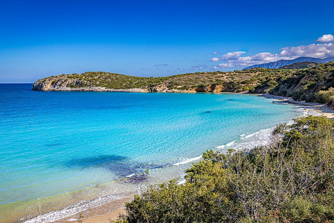 Creta e Heraklion: Escursione diretta alla spiaggia di VoulismaEscursione di un giorno: Pick up da Agia Pelagia, Lygaria e Fodele