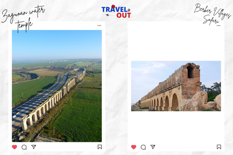 Hammamet: Takrouna, Jradou, Zriba, Water Temple Private Tour Private Minivan for Groups up to 6 with Driver-Host