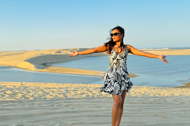 Desert Safari Qatar Camel Sandbording sunrise/sunset tour