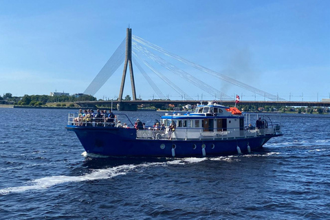 From Jurmala to Riga boat trip