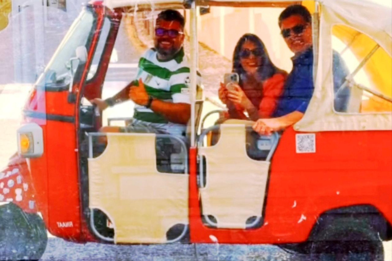 Lisbon: Private Tour on a Vintage Classic Piaggio Ape ALFAMA: Lisbon's Oldest Quarter, Highest Viewpoint, Hidden Gems