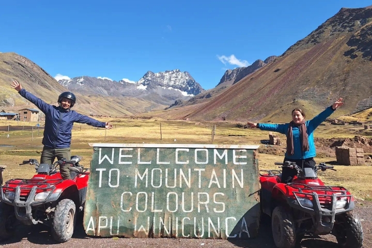 Desde Cusco: Aventura en quad a la Montaña Arco Iris