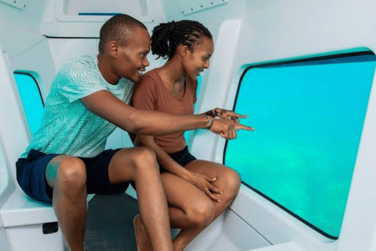 Zanzibar: tour in semisommergibile con vista subacqueaZanzibar: tour in semi-sottomarino con vista subacquea