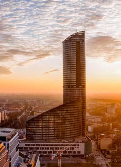 Breslau: Eintrittskarte für das Sky Tower Aussichtsdeck