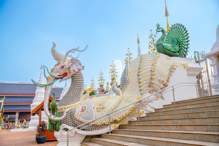 Chiangmai : Cascada pegajosa &amp; Tierra de ángeles &amp; Wat ban den.