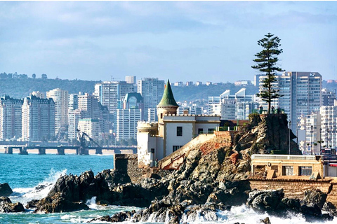 Valparaiso, Viña del Mar, winiarnia, lwy morskie i rejs łodzią