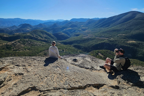 Hiking & Swimming at Hierve el Agua, Teotitlán & Mezcal Tour