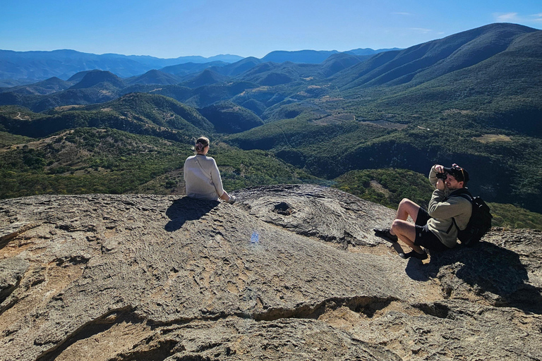 Hiking & Swimming at Hierve el Agua, Teotitlán & Mezcal Tour
