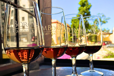 Funchal: Tour guidato della cantina H.M. Borges con degustazione di viniOro - 3 degustazioni