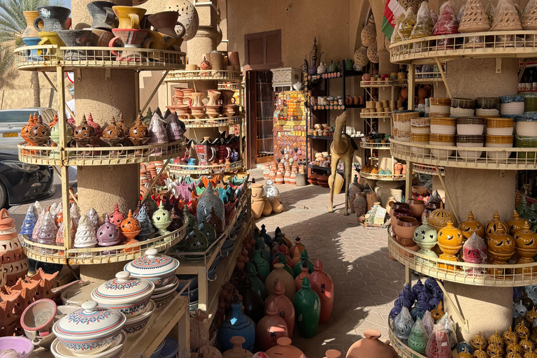 Muscat: Nizwa Souq & Jebel Shams Grand Canyon Full-Day Tour Private experience with dedicated vehicle