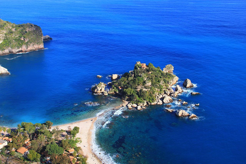 Tour da Messina a Taormina, Castelmola, Isola Bella