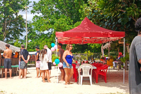 Blue Lagoon and Pele Island Day Trip