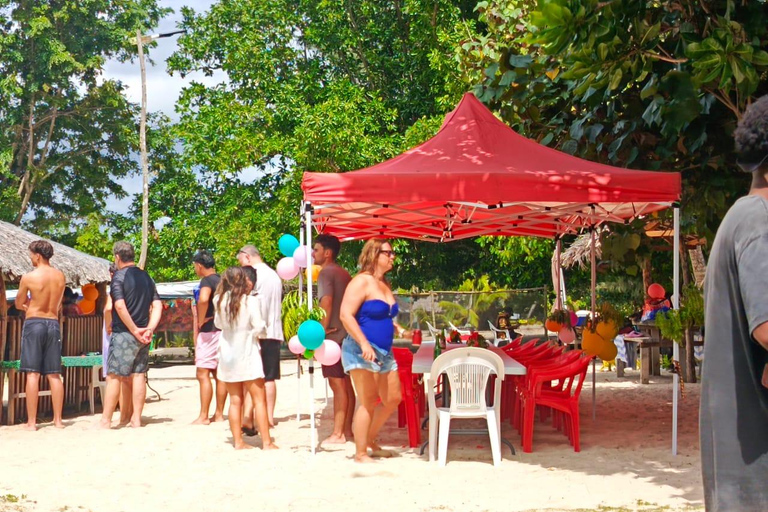 Blue Lagoon and Pele Island Day Trip