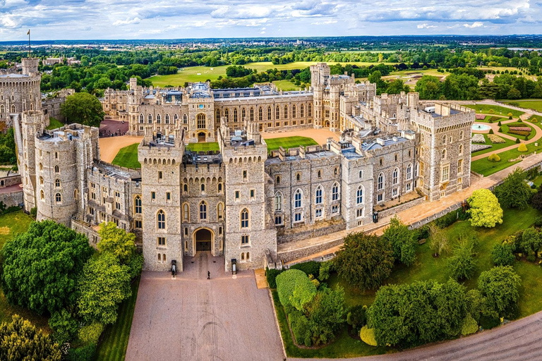 Southampton till London via Windsor Castle (privat fordon)