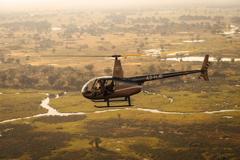 Maun: 45 Minute Doors-Off Scenic Flight Maun: 45 Minute Doors-Off Scenic Flight with Pick-Up