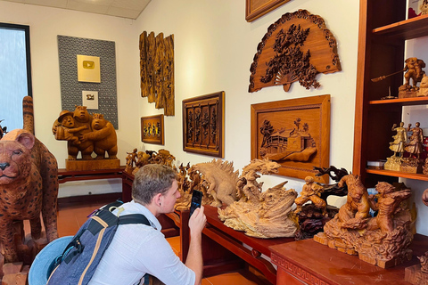 Hoi An: Corso di scultura del legno di 3 ore con un artista locale