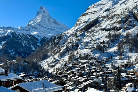Tour privado de Basilea: Pueblo de Zermatt y Paraíso de los Glaciares