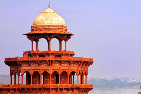 Tour de lujo al Taj Mahal con coche privado, guía y almuerzo 5*.Tour exclusivo al Taj Mahal desde Delhi: viaja en un Toyota Hycross