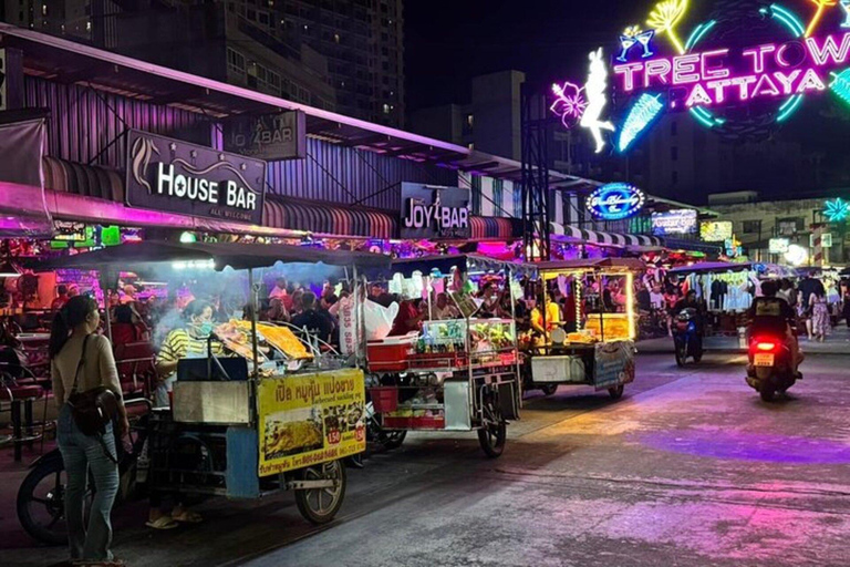 Pattaya: Rooftops & Clubs Nightlife Tour with New Friends