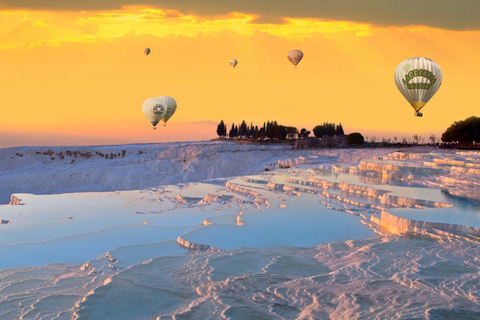 Antalya, Belek, Side, Kemer: Pamukkale dagsutflykt med lunchFrån Kemer : Pamukkale dagsutflykt med lunch