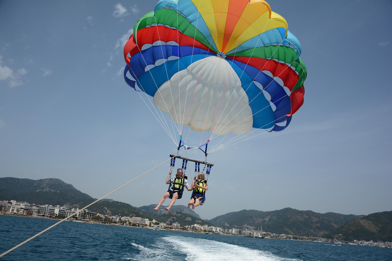 Marmaris Watersport Parasaling Experience with Hotel Pickup Parasailing Experience for Double Participants
