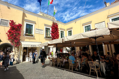 From Naples: Capri Island Day Trip with Blue Grotto Visit