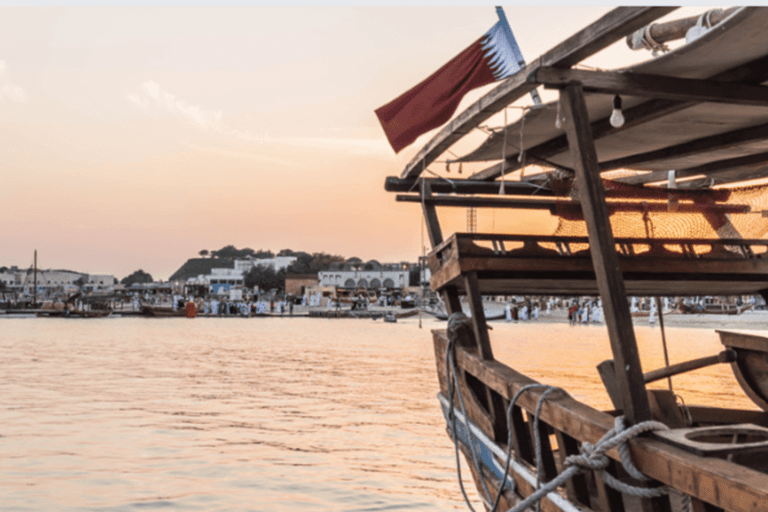 Doha: Sunset Dhow Boat Cruise