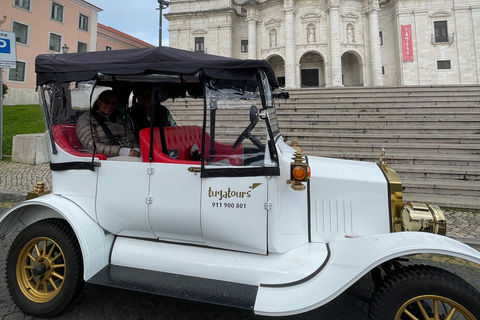 Lisbon: Vintage Electric Tuk-Tuk Guided Tour with Tastings
