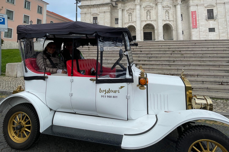 Lisbon: Vintage Electric Tuk-Tuk Guided Tour with Tastings