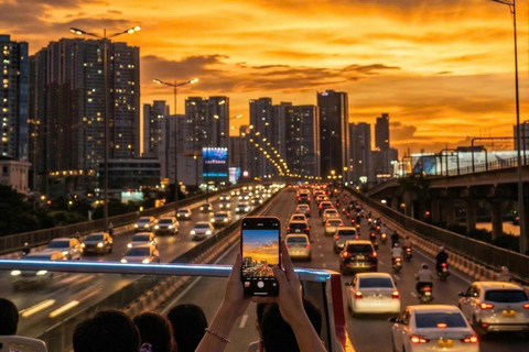 Explore Saigon: Viet BigBus 360° panoramic Night Pass