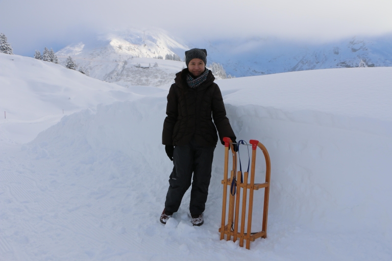 Switzerland: Private Sledging Day Tour 12-hour full-day tour