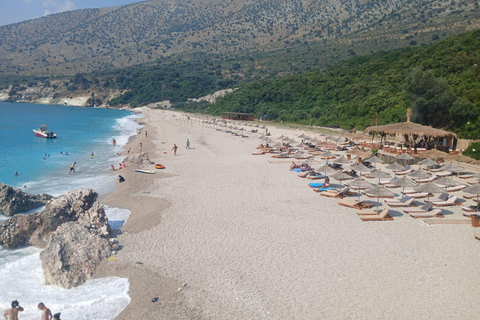 Sarande: Båttur till den dolda grottan, Gremina, Kakome och KrorezPrivat tur